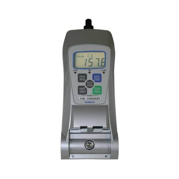 Shimpo Digital Force Gauge, Range 500 lb., USB FGV-500HXY