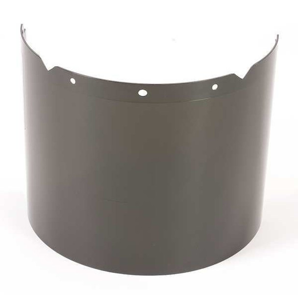 Face Shield Visor, Green Visor, 8" Height, Anti-Fog, Anti-Scratch Lens, Green