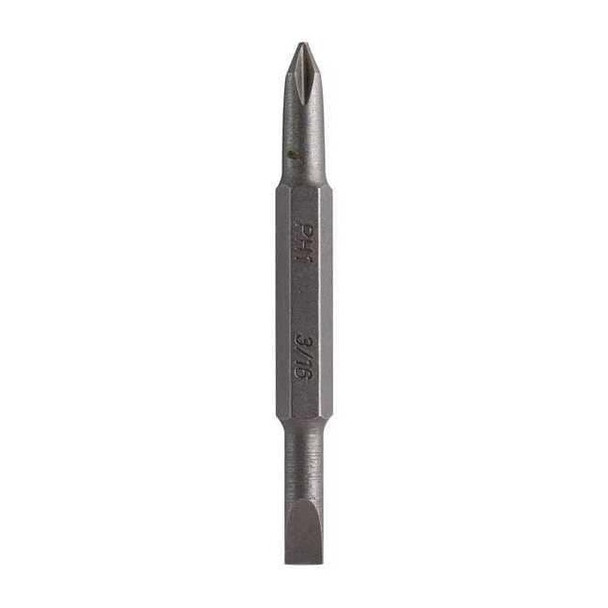 Jonard Tools Insert Bit,SAE,1/4",Hex,No 1/3/16",2-1/2" SD-RB1