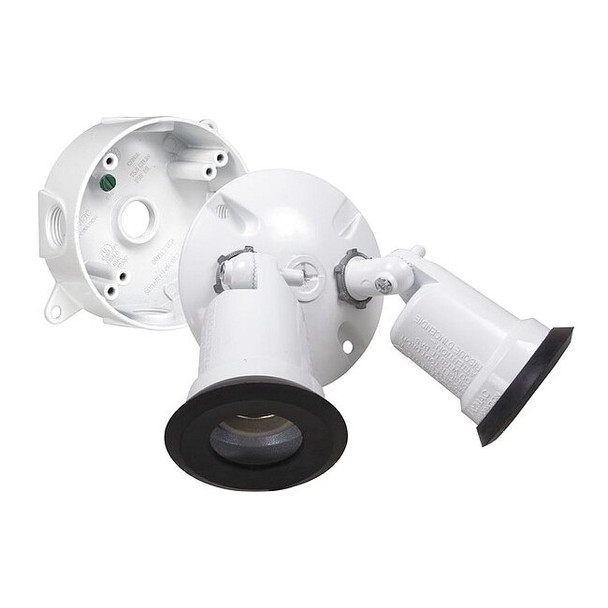 Taymac Floodlight Lampholder Kit,Incndscnt,150W LT233WH