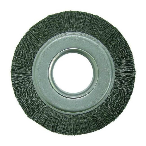 Weiler Crimped Wire Wheel Wire Brush, Arbor, 1-1/4" 90867
