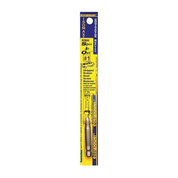Eazypower Damaged Screw Remover,No.1 Spin It Out 82684