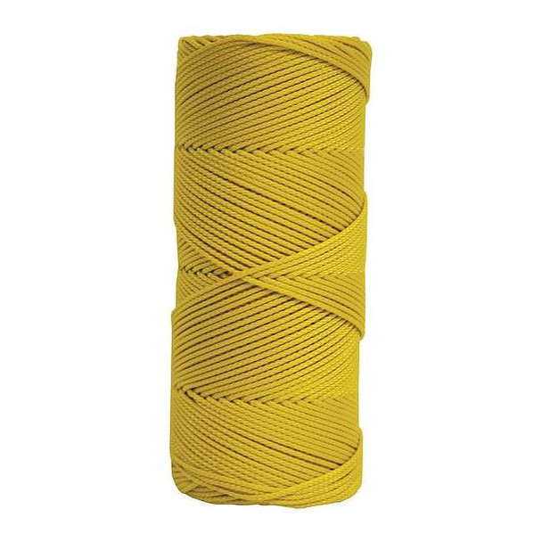 Kraft Tool Masons Line,500 ft,Braided Nylon,Yellow BC342