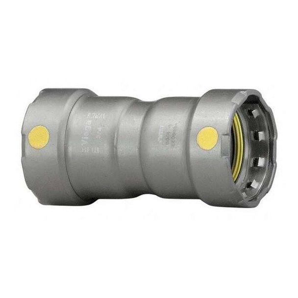 Viega Viega MegaPressG coupling With stop, 1/2" x 1/2" 25001