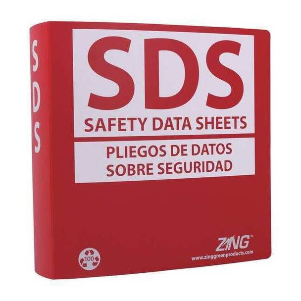 Zing Binder, 11 in H, 3 in D, Not Applicable 6034
