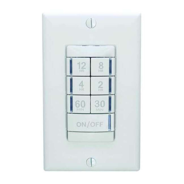 Sensorswitch Wall Switch Timer, White, 120/277V AC PTS 720 WH