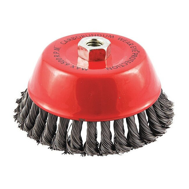 Manufacturer Varies Cup Brush,Wire 0.020" dia.,Carbon Steel 66254442956