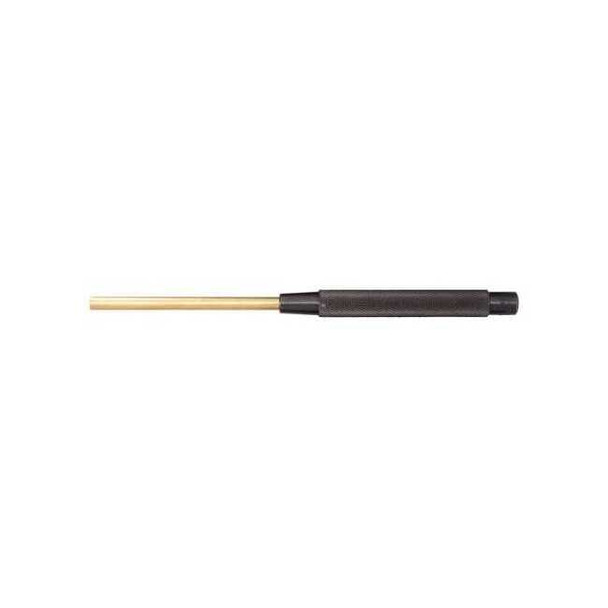 Starrett Brass Drive Pin Punch,1/4 In Tip,8 In L B248C