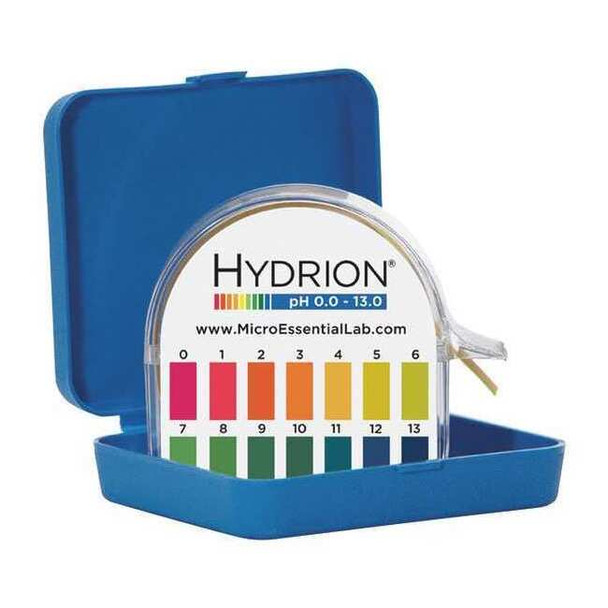 Hydrion pH Paper,50 ft L,1/2 in W,0 to 13 pH HJ613 0-13