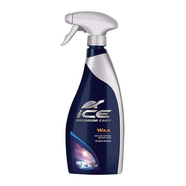 Turtle Wax 20 Oz. Ice Spray Wax Spray Bottle, White, Synthetic T477R