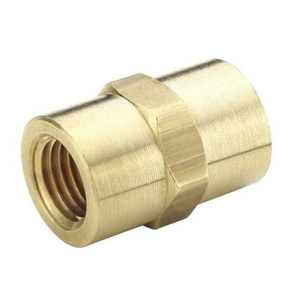 Coupling Brass Dryseal Pipe Fitting, 3/8 in Female NPT X 3/8 in Female NPT