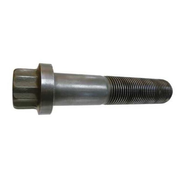 Grade 9, 3/8"-16 Flange Bolt, Plain Alloy Steel, 1-1/4 in L, 25 PK
