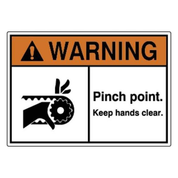 Label, Machine/Equipment, 3-1/2 in. H, PK5, HWL-535-729-5PK