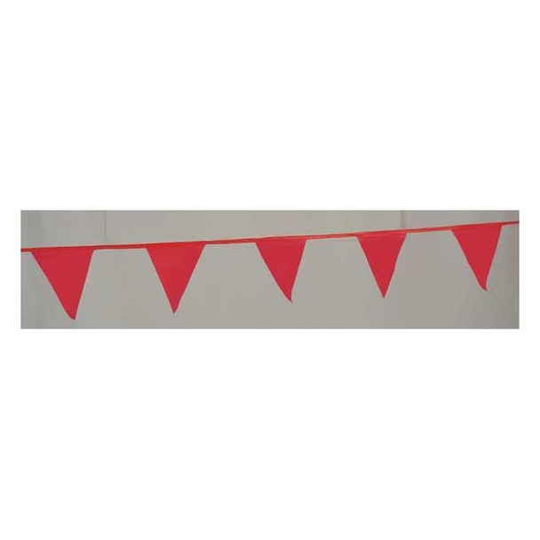 Manufacturer Varies Pennants,Polyethylene,Red,60 ft. PL-1 R