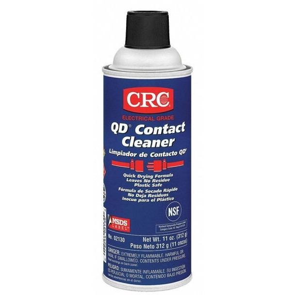 Crc QD Contact Cleaner, Electrical Grade,11 oz Aerosol Can 02130