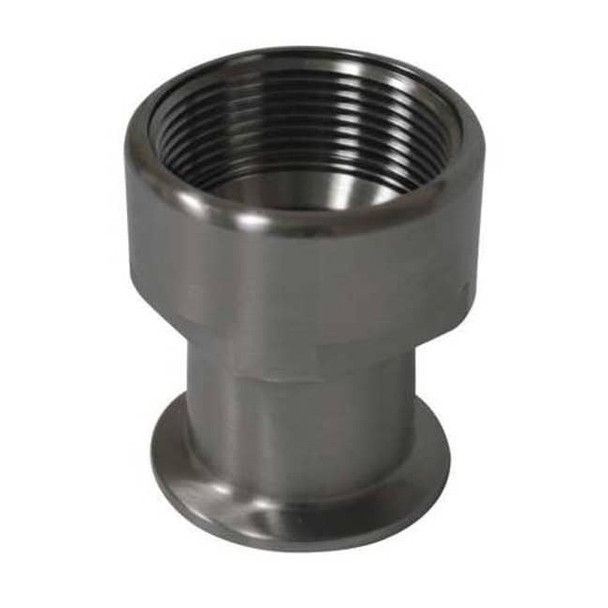 Manufacturer Varies 1-1/2" Clamp x FNPT T316L SS Female Adapter EG22-6L1.5