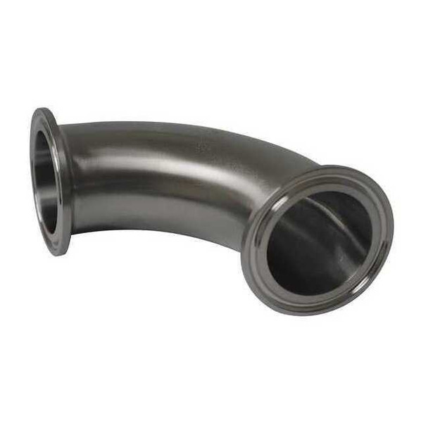 Manufacturer Varies 3" Clamp T316L SS 90 Degree Elbow EG2C-6L3.0