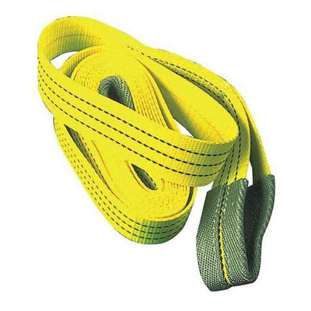 Spanset Tow Strap,15 ft Overall L,Yellow TS12-15