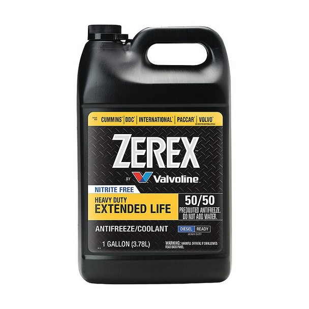 Zerex Antifreeze Coolant,1 gal.,RTU 846437