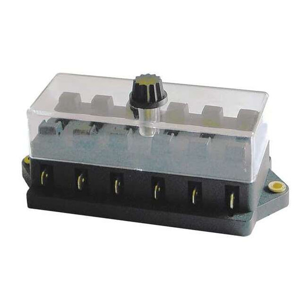 Battery Doctor Fuse Block,Black,Slip On 30111