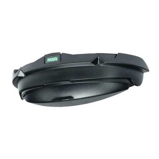 Msa Safety V-Gard Chin Protector, Retractable, Black 10115828
