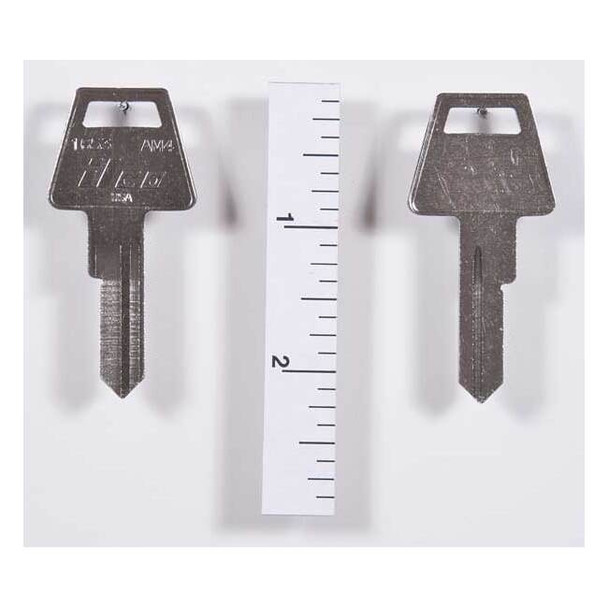 Kaba Ilco Key Blank,PK10 1653-AM4