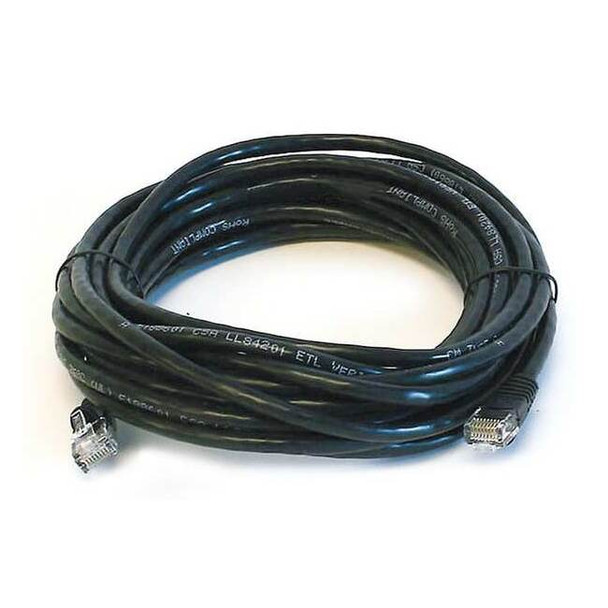 Monoprice Patch Cord,Cat 5e,Booted,Black,20 ft. 4984