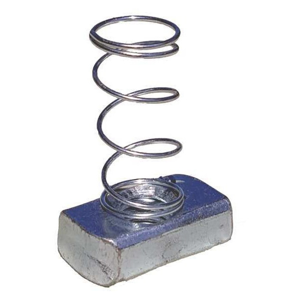 Manufacturer Varies Channel Spring Nut,5/16 In,Silver,PK25 V200 5/16