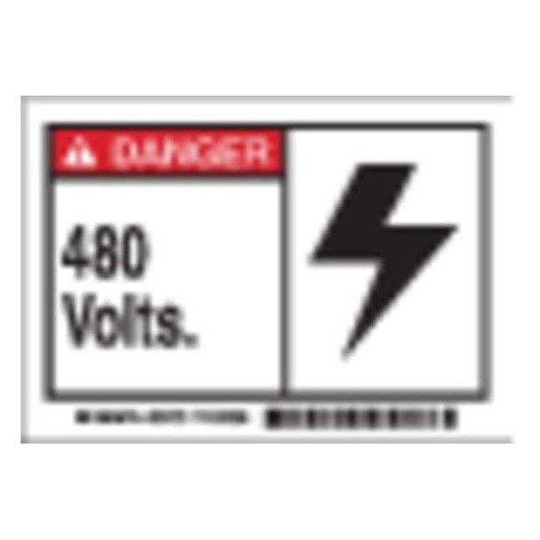 Brady Machine/Equipment Label,English,PK5 86783