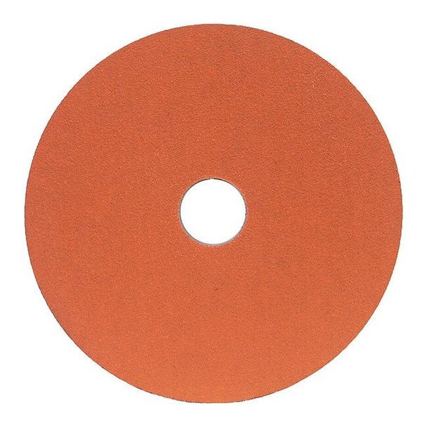 Norton Abrasives Fiber Disc, 5 in Dia, 7/8 in Arbor,PK25 69957398009