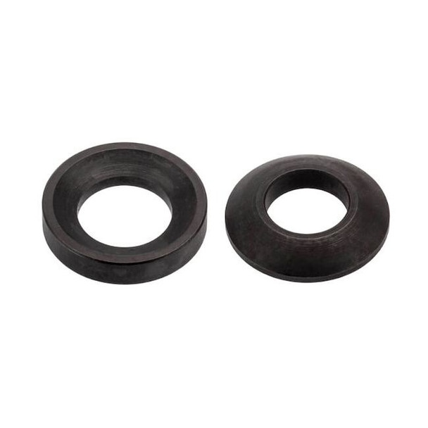 Spherical Washer, Fits Bolt Size M10 Steel, Black Oxide Finish, 1 PR