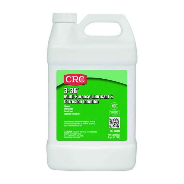 Corrosion Inhibitor, Wet Lubricant Film, 1 gal, Jug, 250 Degrees F Max Op Temp
