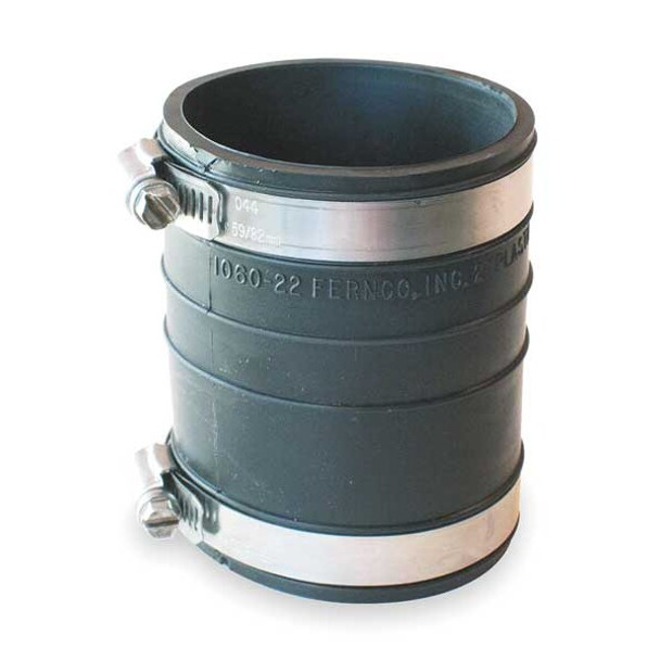 Fernco Flexible Coupling,For Pipe Size 2" x 2" 1060-22