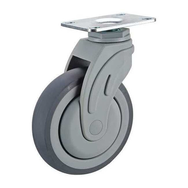 Manufacturer Varies Swivel Plate Caster,5 in. Dia.,300 lb. P17S-RP050K-12-001