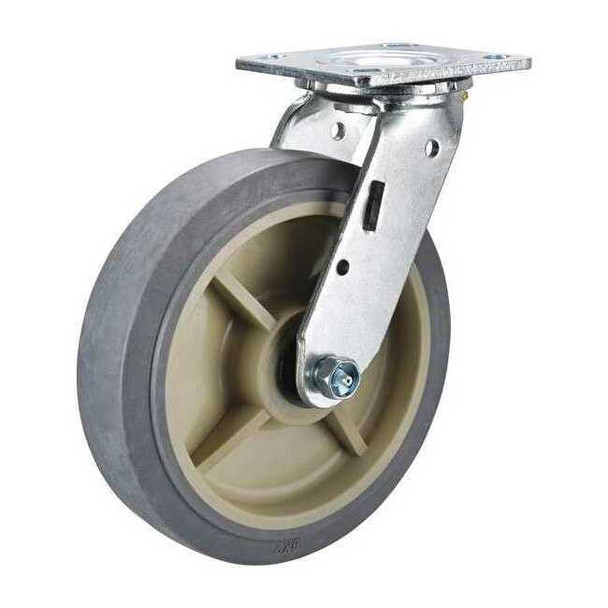 Manufacturer Varies Swivel Plate Cstr,8 in Dia,675 lb,Roller P21S-PRP080R-14