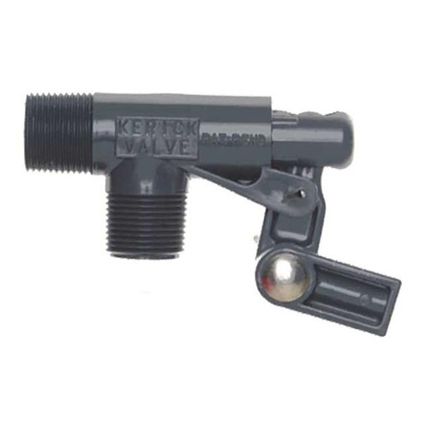 Kerick Float Valve,3/4 In,PVC,Pipe Mount PS75SS