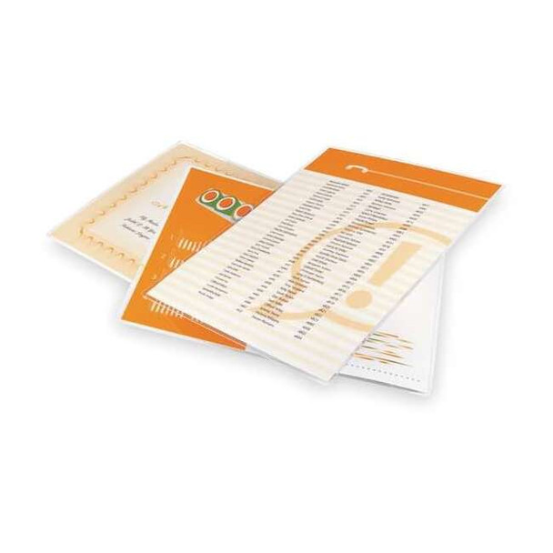 Gbc Heat Laminating Pouches,11-1/2x9in,PK100 3745022D