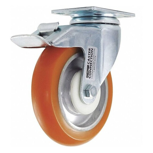 Manufacturer Varies Swivel Plate Caster,Polyurethane,450 lb. CDP-G-88
