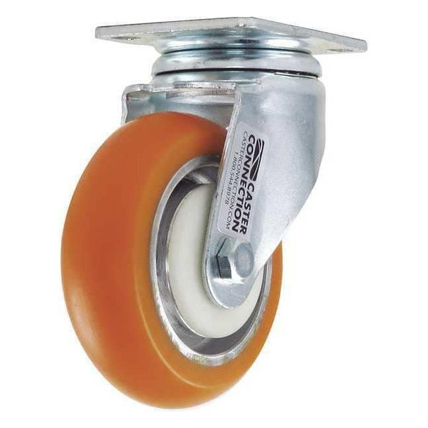 Manufacturer Varies Swivel Plate Caster,Polyurethane,400 lb. CDP-G-84