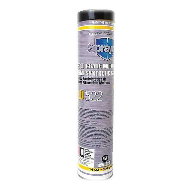 Sprayon Food Grade Grease, Cartridge, 14 Oz. S00522014