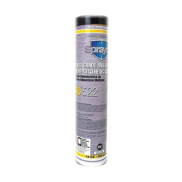 Sprayon Food Grade Grease, Cartridge, 14 Oz. S00522014