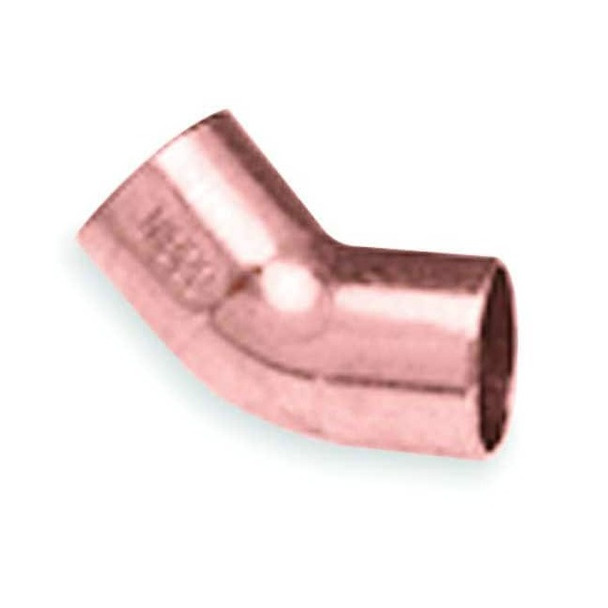 Nibco 1-1/2" NOM C Copper 45 Degree Elbow 606 11/2