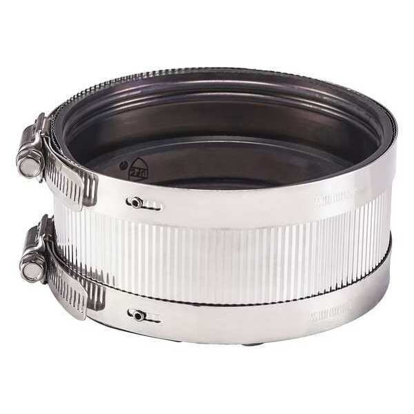 Manufacturer Varies No Hub Coupling,For Pipe Size 6" DXNH156-66