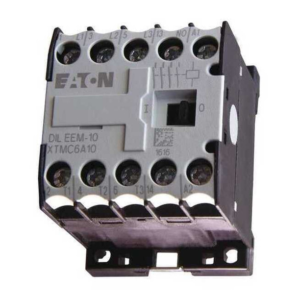 IEC Miniature Magnetic Contactor, 1NO, 480V AC, 3 P, Non-Reversing, Screw