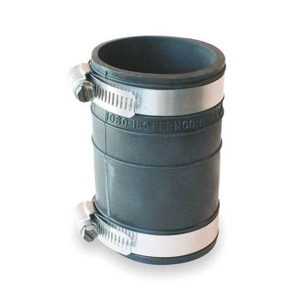 Fernco Flexible Coupling,Pipe Size 1-1/2x1-1/2" 1060-150