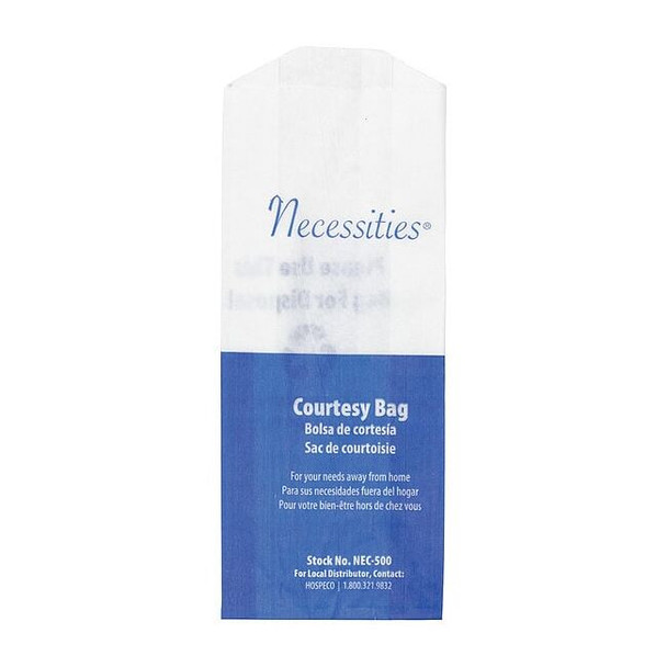 Hospeco Sanitary Napkin Bag,PK500 NEC-500