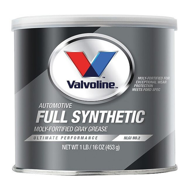 Valvoline Synthetic Grease, 1 lb, Tub, Gray VV986