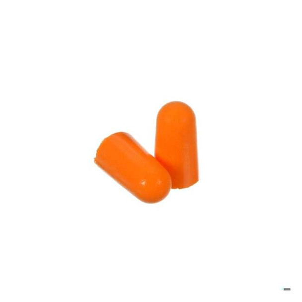 Disposable Uncorded Ear Plugs, Foam, Bullet Shape, NRR 29 dB, M, Orange, 200PK
