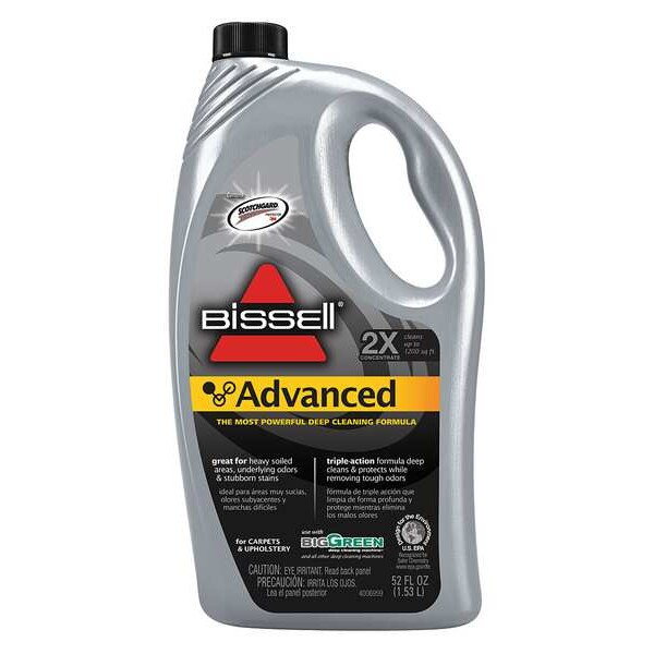 Bissell Commercial Carpet Cleaner,52oz,Bottle,9 to 9.8 pH 49G5-1