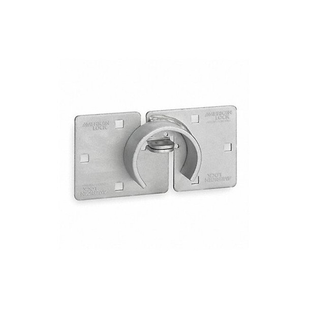 American Lock Hasp, Open, Rectangular Steel Body A801